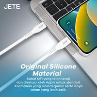 Gambar JETE CXM1 Kabel iPhone MFi Fast Charging 12W | USB to Lightning Mfi - Garansi Resmi 2 Tahun dari JETE Authorized Shop Kota Semarang 5 Tokopedia