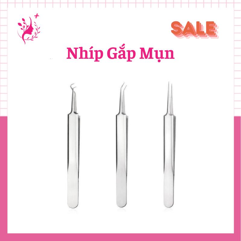 Nhíp Gắp Mụn Kim Nặn Mụn Dụng Cụ Lấy Mụn Dùng Cho Cá Nhân Spa Thẩm Mỹ - Skincare