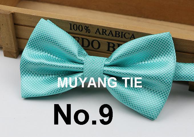 Product Introduction of $ Bow Tie Men's Polyester Jacquard Bow Tie Hidden Check Fine Texture Bow Tie Korean Style British Wedding Bow Tie 9