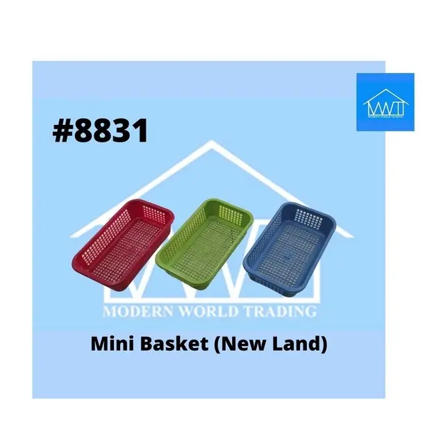 MULTI PURPOSE TRAY PLASTIC BASKET MINI TRAY ORGANIZER (8831)