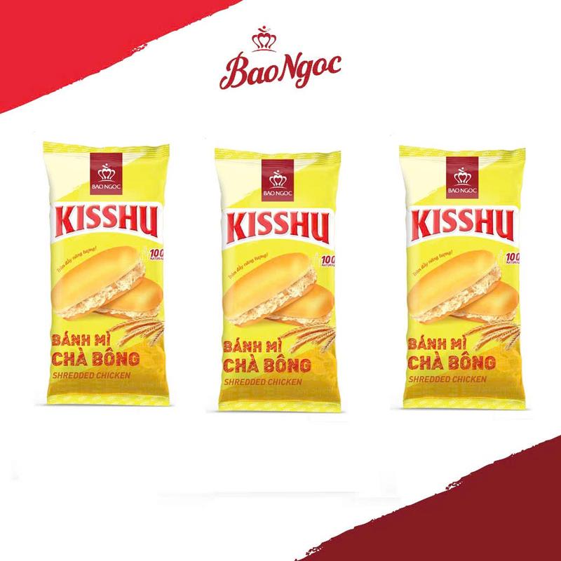 [combo 3] Bảo ngọc bánh mì chà bông ăn sáng tiện lợi hương vị thơm ngon, khó cưỡng 4