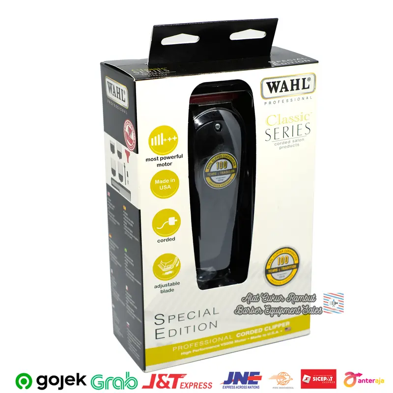 Alat Cukur WAHL Original WAHL Super Taper Black Special Edition Mesin Sisir 1