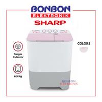Gambar Sharp Mesin Cuci 2 Tabung 6.5KG ES-T70MW PK / EST 70 MW PK/LC dari Bonbon Elektronik_NEW Kota Administrasi Jakarta Utara 3 Tokopedia