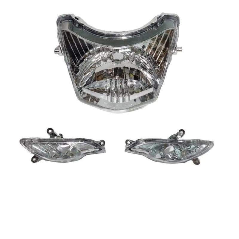 Combo pha đèn + xi nhan trước xe Wave RS 100, S100,  Wave A 2006 - 2016, Wave A110 đời 2017 trở lên, bánh dĩa, bánh đùm. Kem Phụ Tùng Phụ Kiện