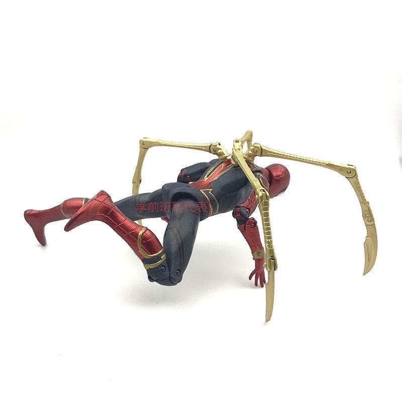 Mô hình người nhện Spiderman - Marvel ( có khớp cử động có đèn led) chi tiết sắc nét 3