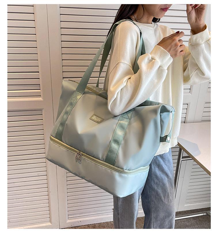 Product Introduction of Sports Workout Travel Handbag, Short Distance Lightweight Water-Proof Bag, Shoe Bag, New Portable Trolley Case, Large-Capacity Luggage Bag, Storage Gym Bag 21