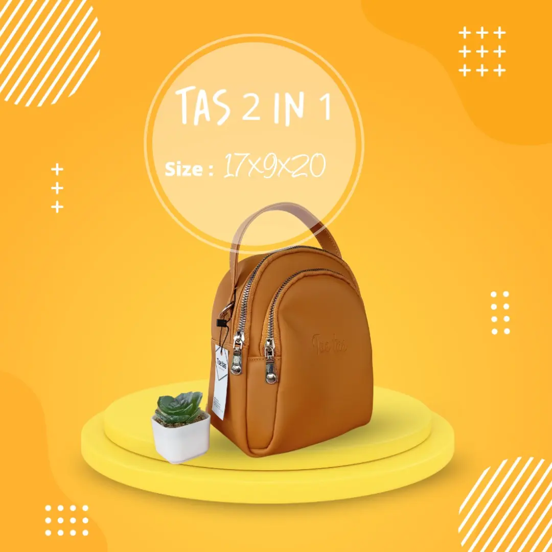 TAS SELEMPANG WANITA 2IN1
