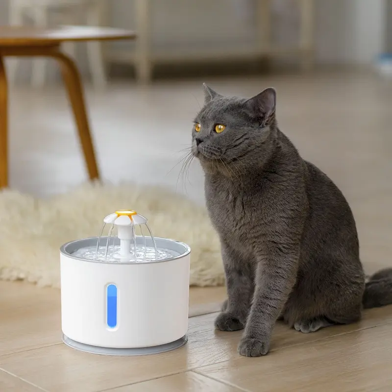 Tempat Minum Anjing Kucing Hewan Otomatis Water Pet Feeder Dispenser Galon Fountain 2.4 Liter 2