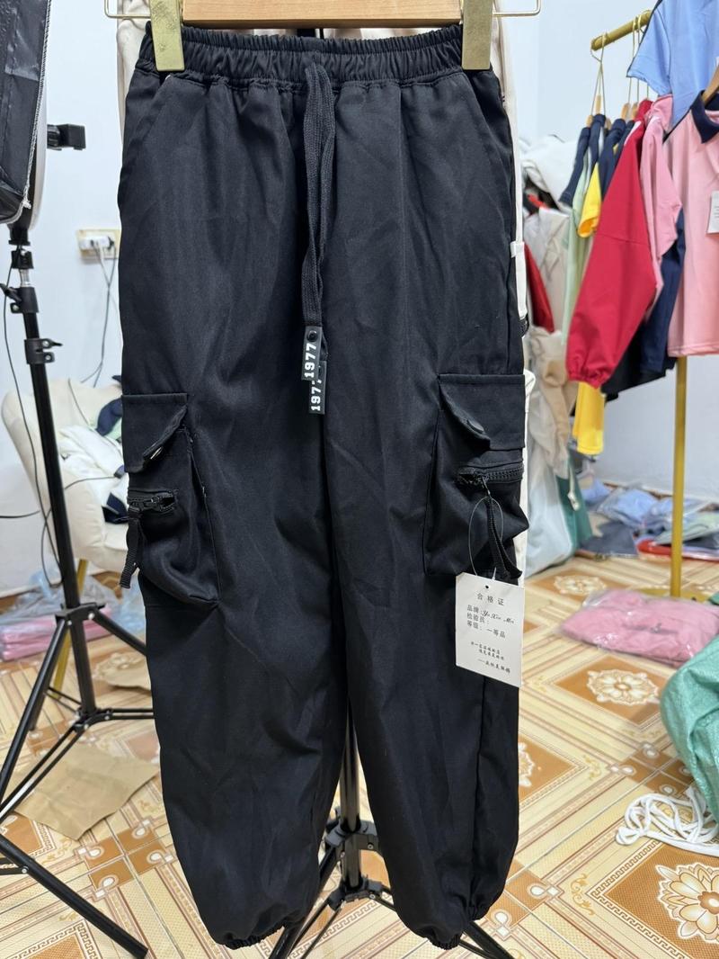 Product Introduction of [ 24-40kg ] combo 2 quần kaki túi hộp cho bé trai, dáng bom chun chân, thể thao 8