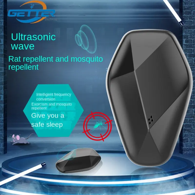 New Electronic Mouse Repellent Household Intelligent Frequency Conversion Ultrasonic Mouse Repellent Mute Mosquito Killer Mouse Repellent