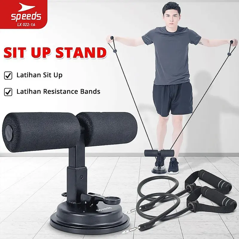 Speeds Sit Up Stand Tali Resitance Band Alat Olahraga Gym Dirumah 022-1A 0