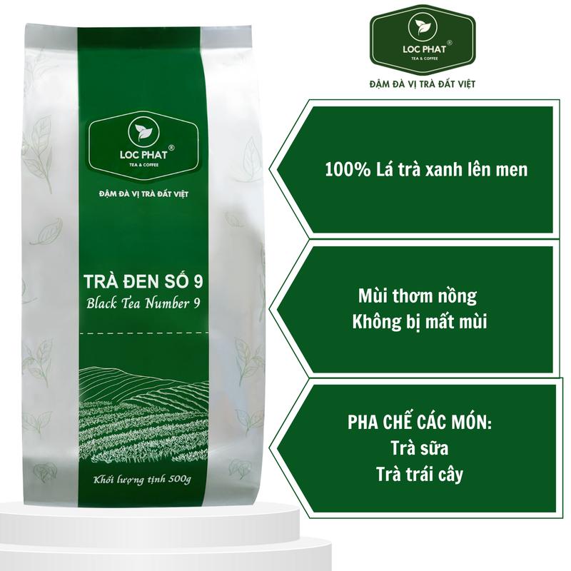  Trà Đen Số 9 Lộc Phát - 500GR - Dùng Để Pha Chế Đồ Uống 