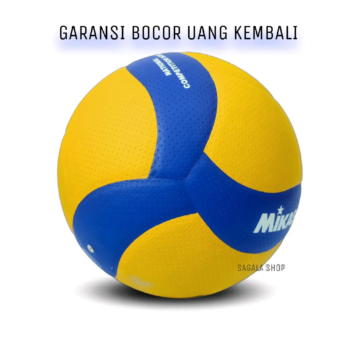 MIKASA V300W Bola Volly Voli Volley Ball Grade Original Training Match Official Size 5 Outdoor Indoor Pompa