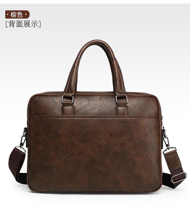 Product Introduction of Cặp Tài Liệu Công Sở, Túi Nam, Túi Xách Đeo Ngang, Túi Đeo Vai Thường Ngày Túi Messenger Phù Hợp Với Nam Giới 22