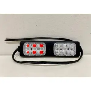 LAMPU KOLONG PLASMA 12 MATA 18 MATA KOTAK LED COB 6W KOTAK FLASH DC 12V - 24V MOTOR MOBIL TRUK UNIVERSAL