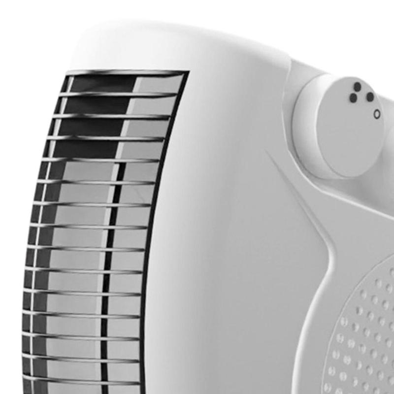 Product Introduction of Electric Desktop Space Heater Low Noise White Office Heater for under Desk Durable 1