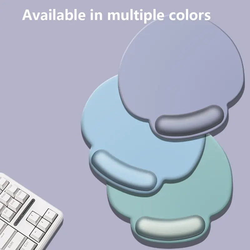 Mouse Pad with Wrist Rest, 1 Count Universal Mouse Pad, Mouse Wrist Support Pad, Computer Accessories for Home Office, Gaming Accessories 3