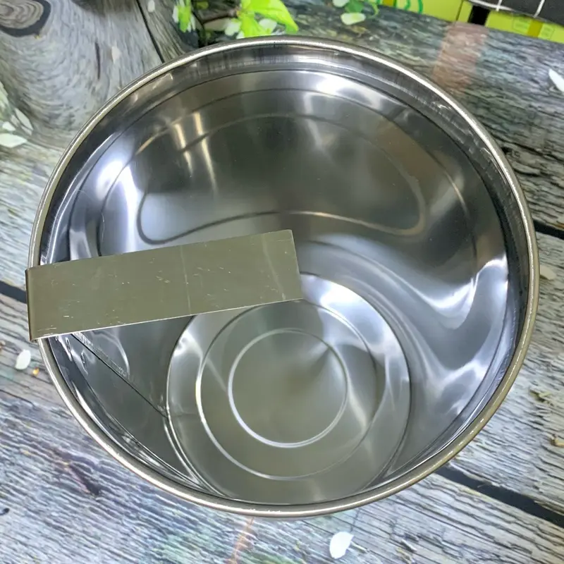 Ống trụng phở / Lòng trụng phở, trụng hủ tiếu inox 430 (đường kính miệng ống 19.5cm, 6 size) 4