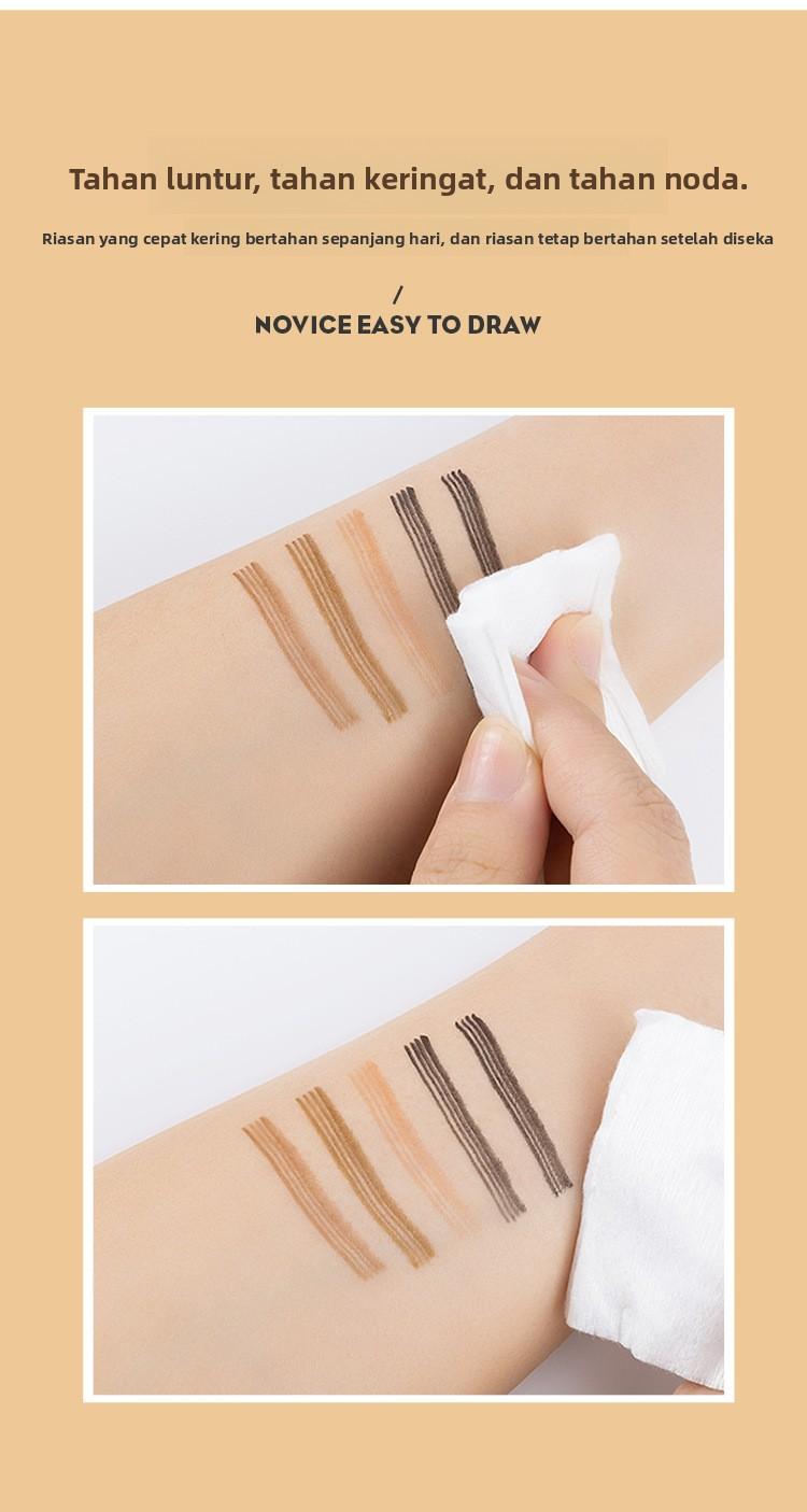 SUAKE Pensil Alis Definisi Jelas Empat Cabang Tahan Lama Tidak Luntur Tahan Air & Keringat Mudah Dikendalikan untuk Pemula SUAKE Pensil Alis Definisi Jelas Empat Cabang Tahan Lama Tidak Luntur Tahan Air & Keringat Mudah Dikendalikan untuk Pemula