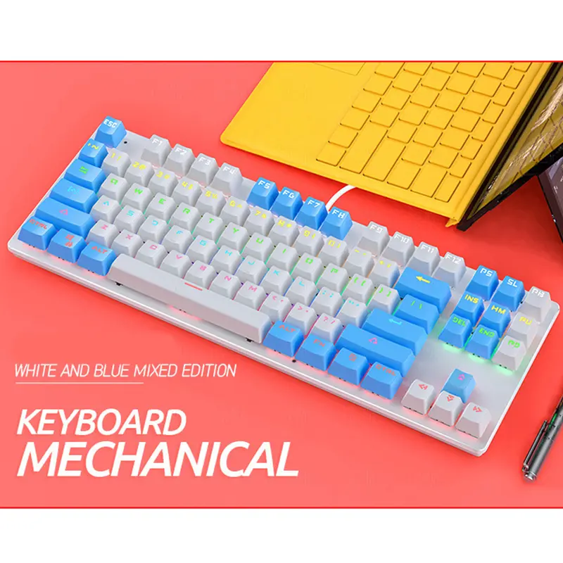 Keyboard Gaming Mechanical RGB DIJAMIN TERMURAH keyboard  creamy 3