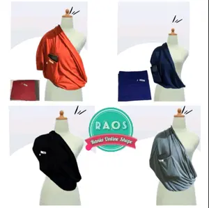 gendongan  geos saku Baru lahir Bayi Balita Cewek Cowok multifungsi squirell olive