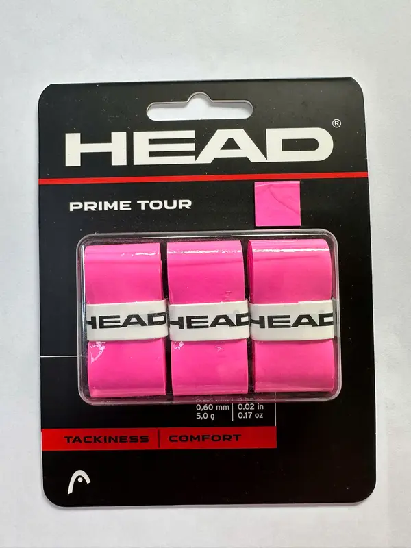 QUẤN CÁN HEAD PRIME TOUR LOẠI 3 CÁI/1 VỈ tennis vợt pickleball six zero 4