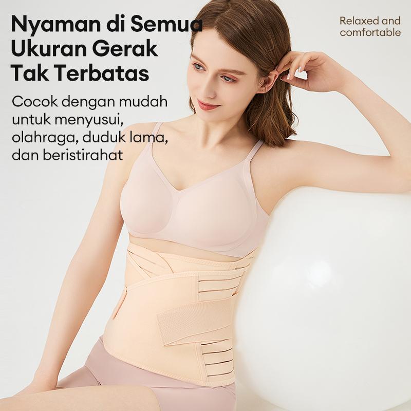 Korset Pasca Melahirkan Nano Bambu - Tidak Pengap & Bernapas - Mengurangi Nyeri Punggung & Mendukung Pemulihan Pasca Caesar/Normal Korset Pasca Melahirkan Nano Bambu - Tidak Pengap & Bernapas - Mengurangi Nyeri Punggung & Mendukung Pemulihan Pasca Caesar/Normal