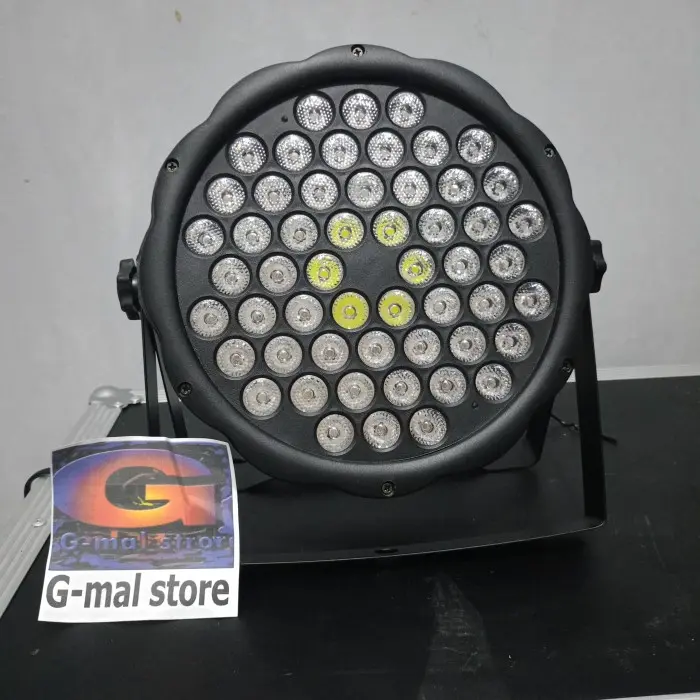 Lampu Par LED 54 slim RGBW panggung karoke disco DJ