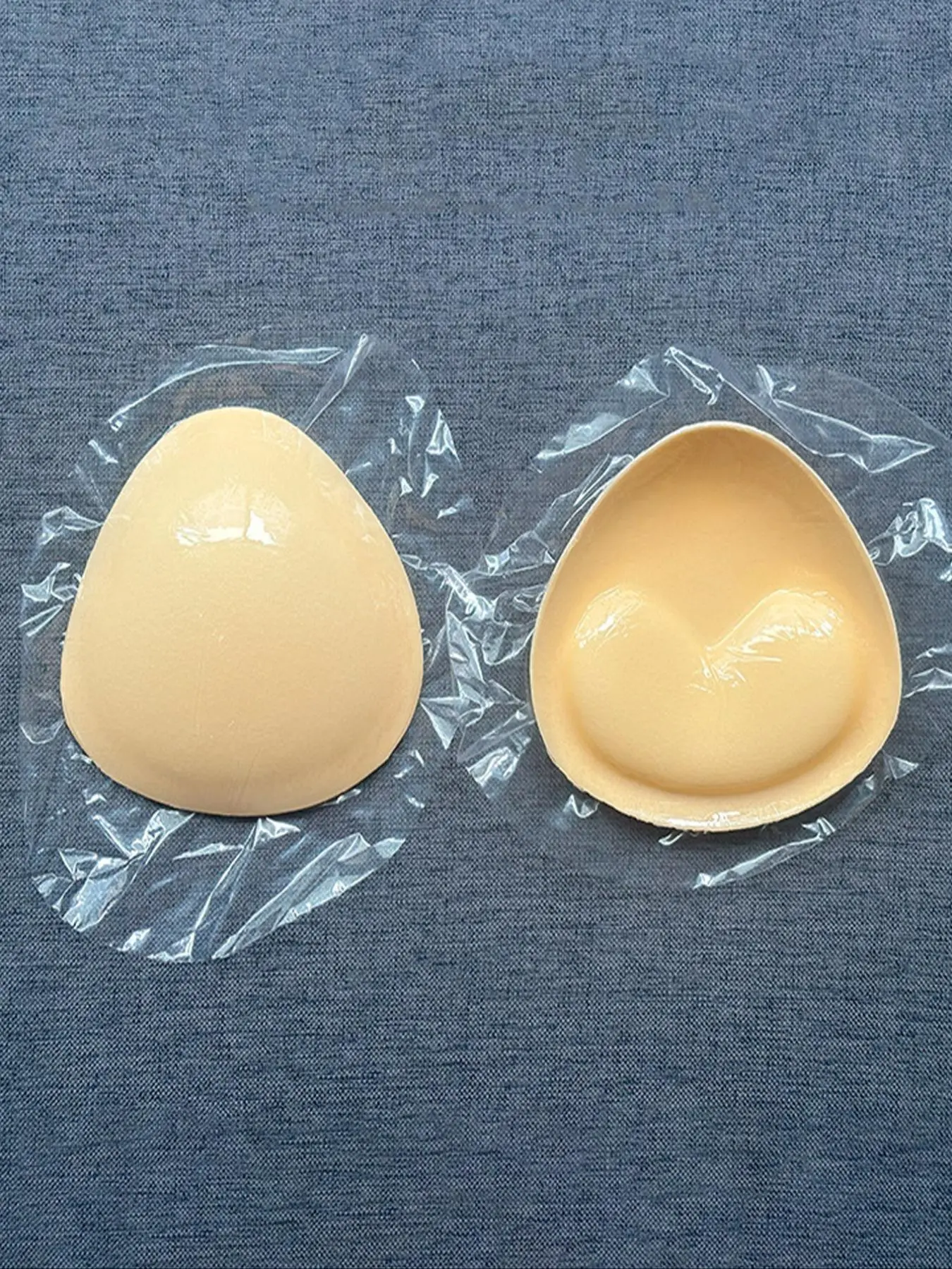 Women's Triangle Shaped Double Sided Silicone Bra Pads, Self-adhesive Thicken Push Up Bra Inserts, Women's Lingerie Accessories for Daily Use