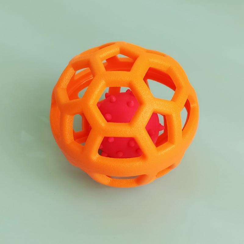 Product Introduction of Interactive Dog Toy, 1 Count Hollow Ball Dog Toy, Pet Chew Toy, Dog Teething Toy, Pet Interactive Toy, Dog & Cat Accessories 6