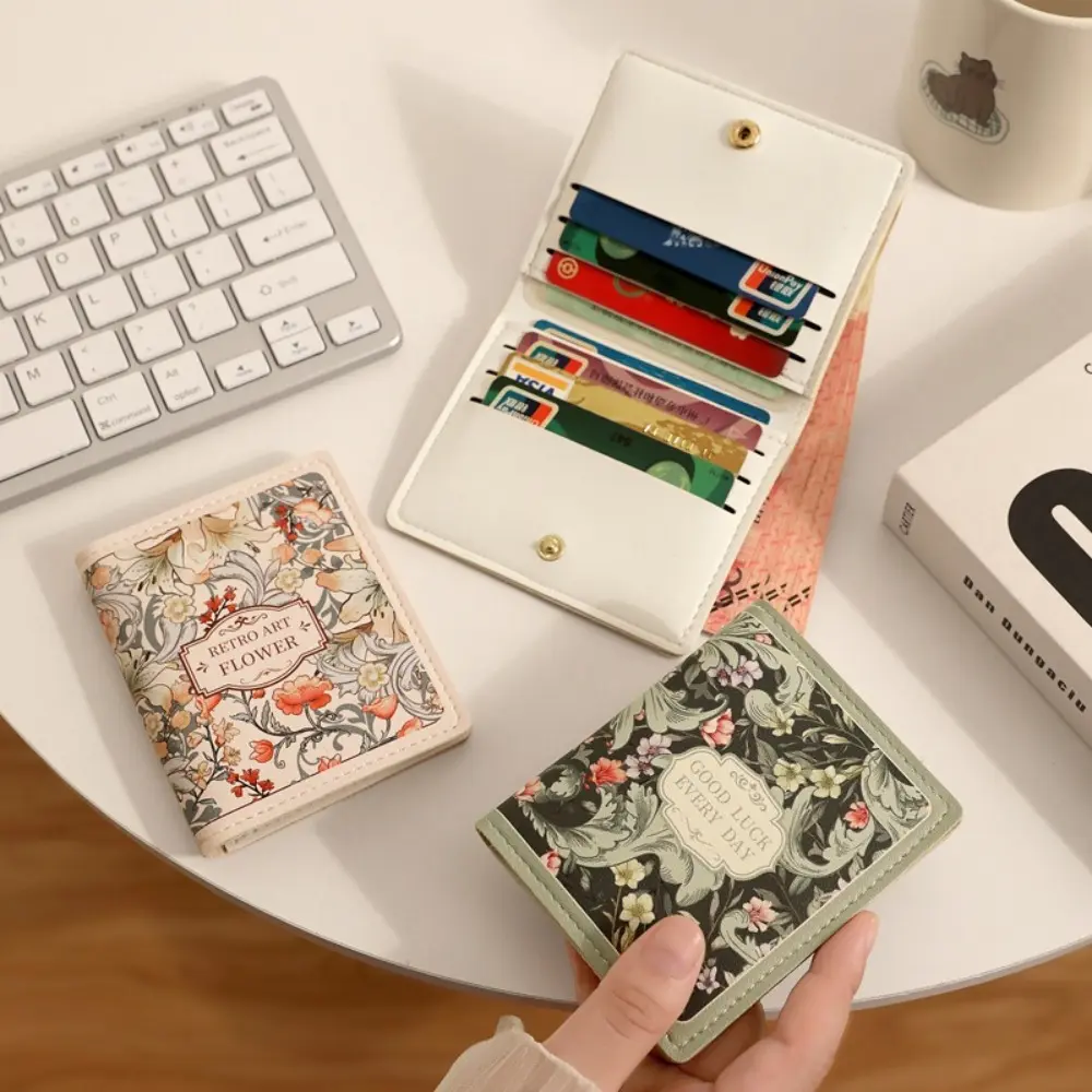Portable Large Capacity Coin Purse PU Leather Lightweight Money Bag Waterproof Mini Wallets Women