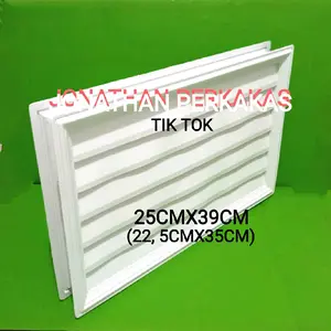 lubang hawa pintu pvc kamar mandi (25cmx39cm)