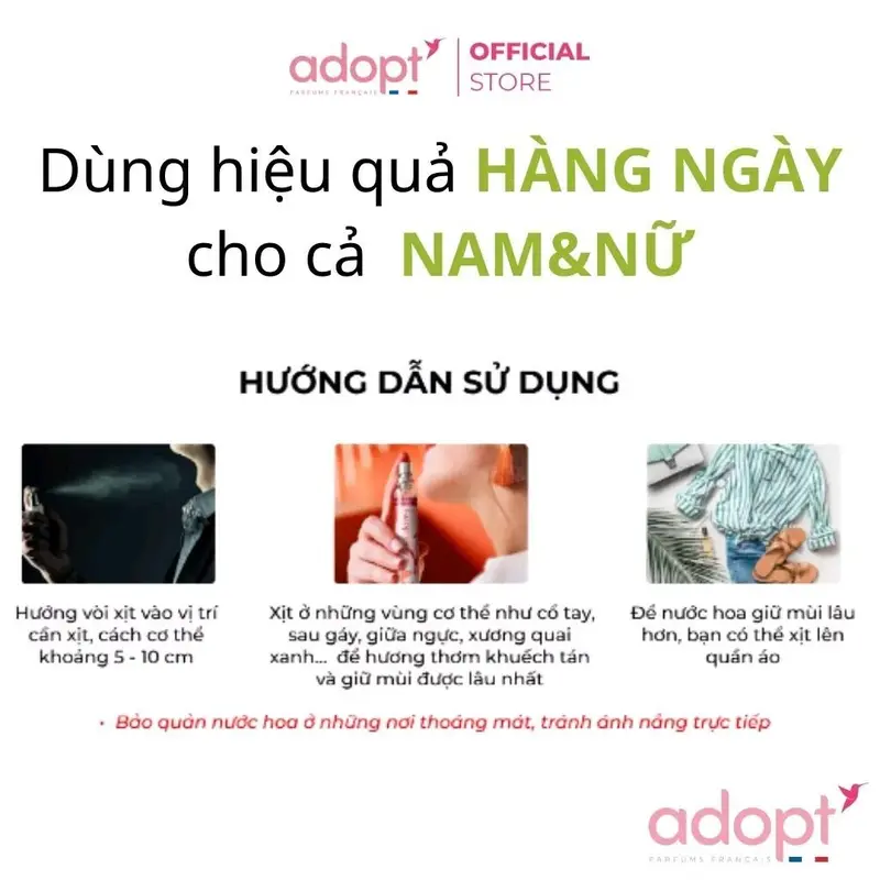 Nước hoa nam chính hãng Adopt' Extreme Sensation Hương Thơm Cuốn Hút Mạnh Mẽ Trẻ Trung Dung Tích 30ml Nam Perfume Cosmetic 4