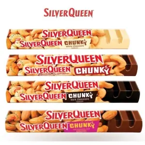 Silverqueen Chunky Bar 85 g/ 95 g Halal Mede/ Almond/ White/ Dark Chocolate x 2 pcs
