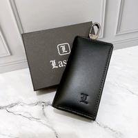 Gambar Dompet Stnk mobil kulit asli Laszlo 515L genuine leather wallet premium leather - Black polos, GK LZ 515L dari Fiorenza Bags Kota Administrasi Jakarta Pusat 1 Tokopedia