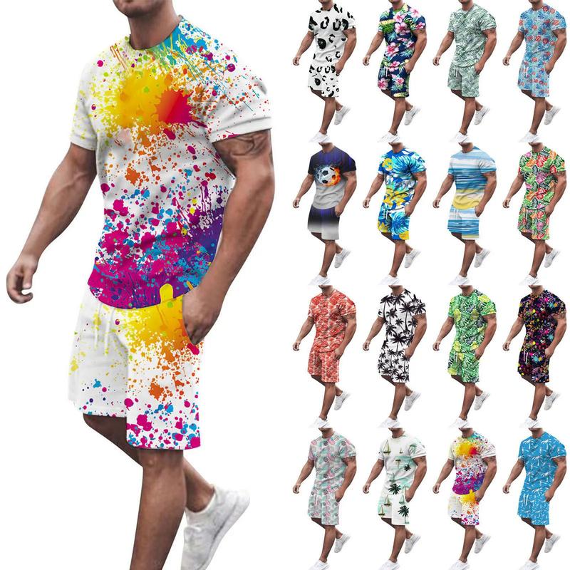 Product Introduction of Short pants men shorts & printed sleeves set summer beach shirts 2-Piece men suit & suit set for men rain male summer suits men tuxedo suit white Brown slim fit suit for men 26