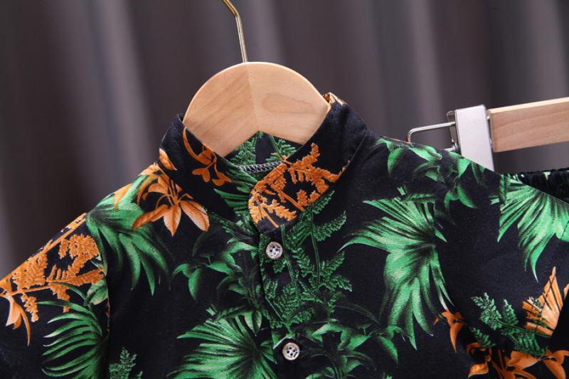 Product Introduction of ชุดเด็กฤดูร้อน, ชุดสองชิ้น, เสื้อเชิ้ตพิมพ์ลายเด็กผู้ชายและกางเกงขาสั้น, ผ้าเด็กผู้ชายคุณภาพสูง, เหมาะสำหรับเด็กอายุ 0-4 ปี, เสื้อเชิ้ตเด็กผู้ชาย เด็กหญิง 7