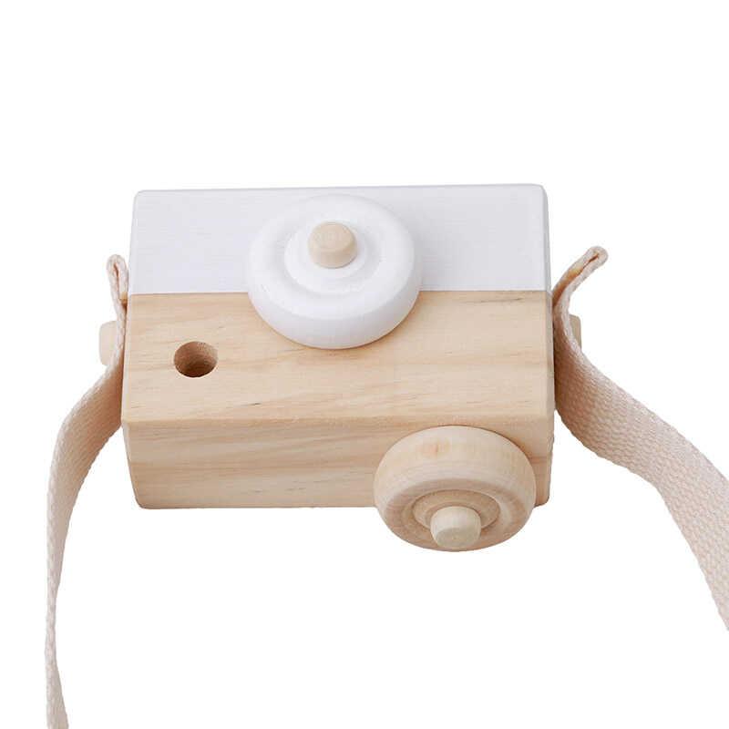 Product Introduction of Mini Cute Wood Camera Safe Natural Toy For Baby Children Fashion Clothing Accessory Toys Birthday Christmas Holiday Gifts ge digicam 22