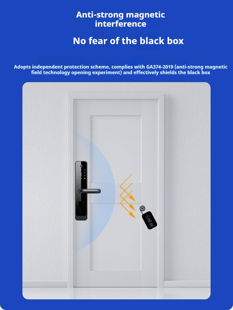 Product Introduction of Fingerprint Lock Home Password Lock Smart Door Lock Anti-theft Door Entry Electronic Lock Smart Fingerprint Lock 20