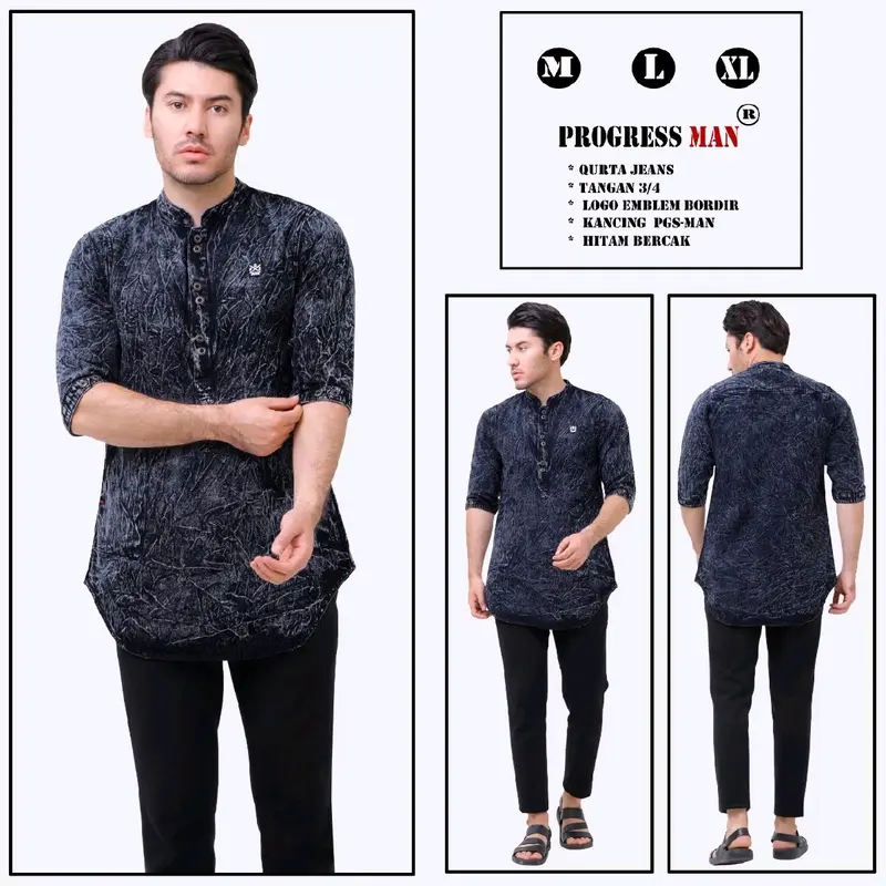 Baju Koko Jeans Prograsman Original 5