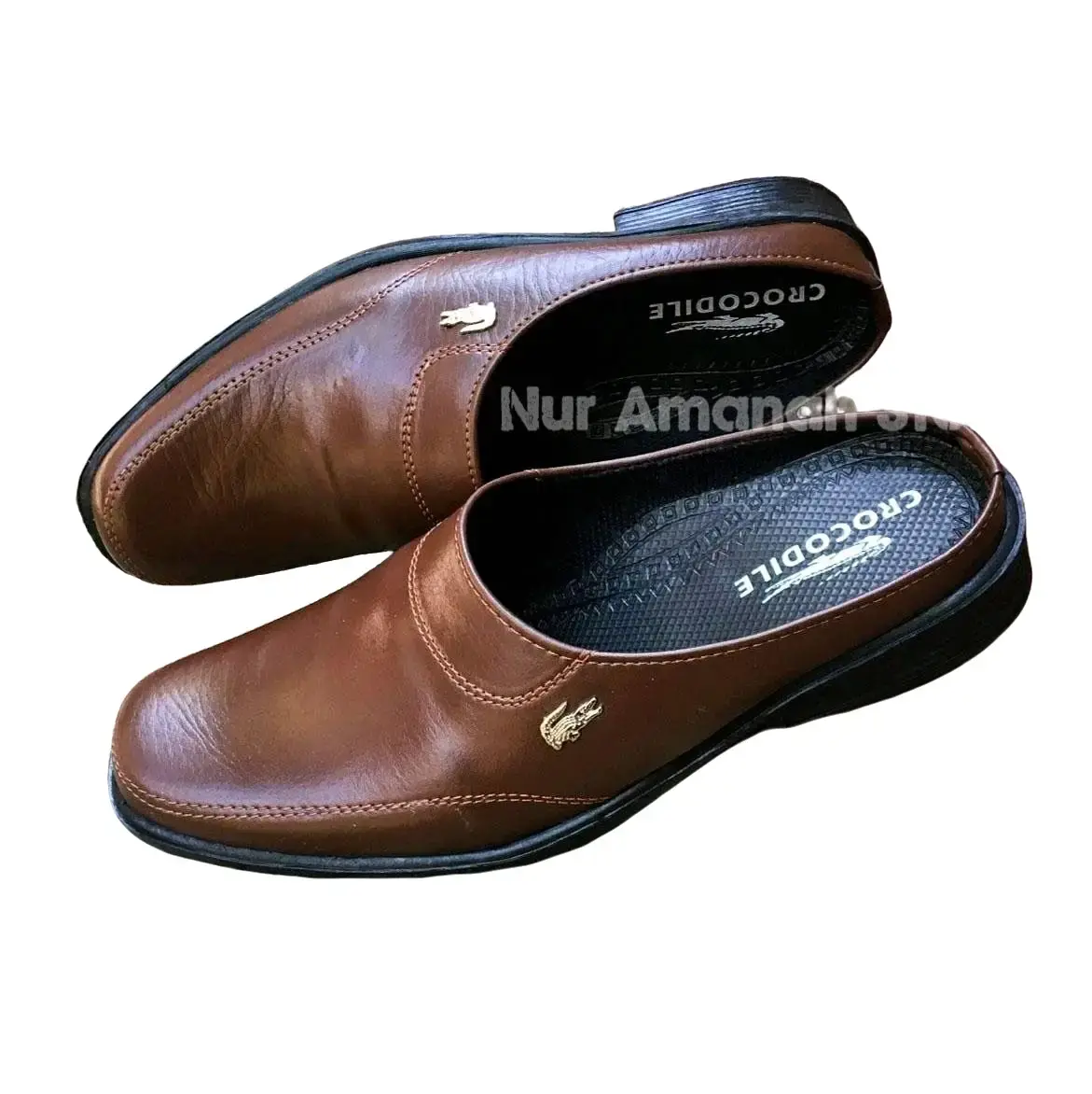 Sepatu Sandal Selop Bustong kulit Casual Formal Pantofel Murah Berkualitas Terbaik Sepatu Pria Sandal Pria Karet Hitam Coklat Putih Shoes