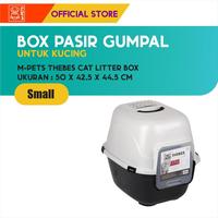 Gambar M-Pets Thebes Cat Litter Box Small / Kandang Pasir Gumpal Kucing dari M-Pets Volk Pets Indonesia Kota Tangerang 1 Tokopedia