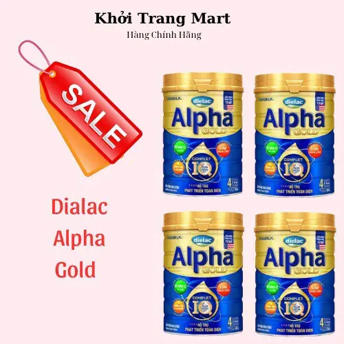 Sữa Dialac Alpha Gold 800 g _ Khởi Trang Mart