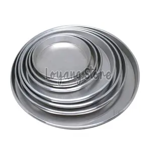 Loyang Pizza Press Ukuran 8 10 12 14 16 18 20 22 24 26 28 30 cm Aluminium/Loyang Bolu Lipat