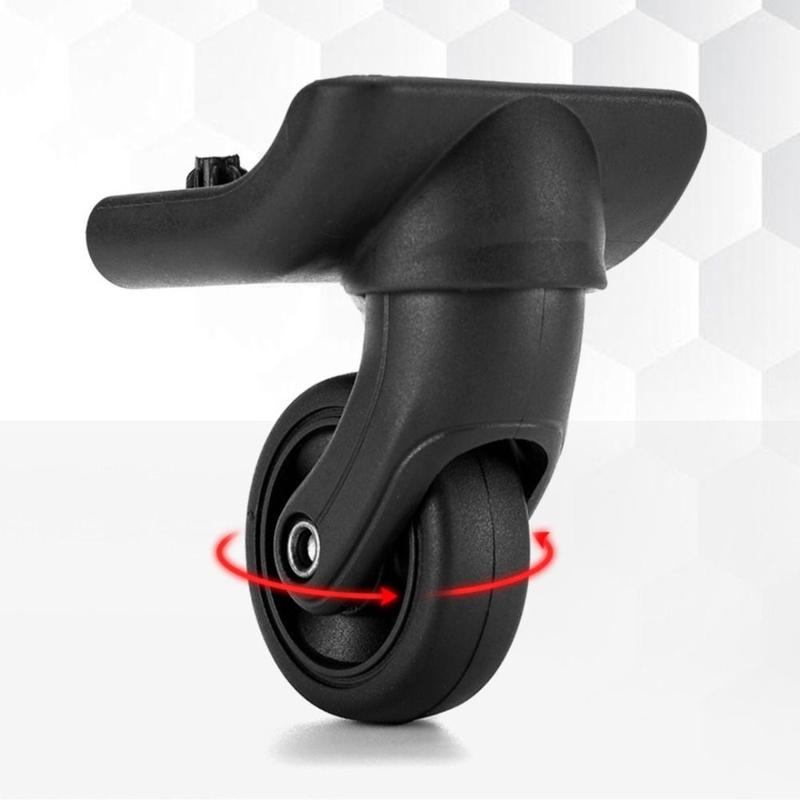 Resistant Flexible Suitcase Parts Axles Mute Luggage Wheel Travel Suitcase Wheels Suitcase Wheels Swivel Casters 7