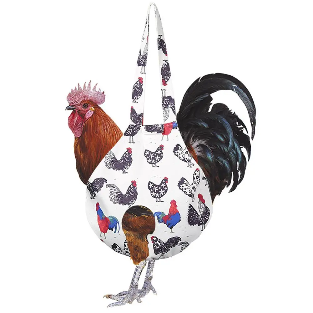Pet Chicken Outing Bag Cole Duck Travel Satchel Chicken Handbag Rooster Carrying Bag