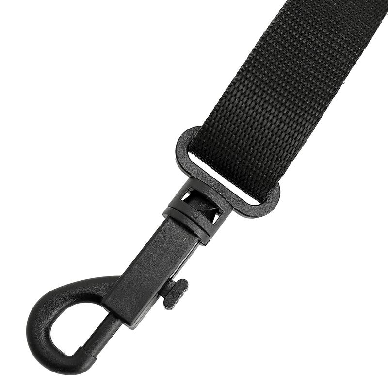 Adjustable Padded Saxophone Sax Neck Strap with Snap Hook Black and Coffee Saxophone Parts and Accessories 3