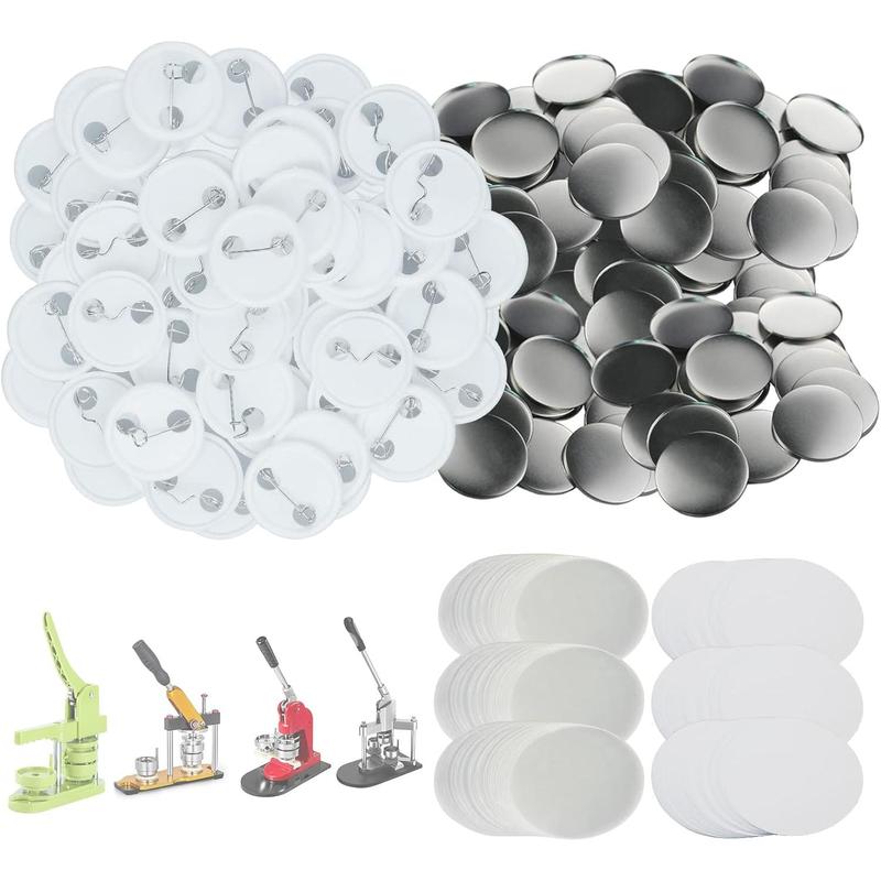 300 Sets 25mm/1 inch Button Supplies Button Parts for Button - TikTok Shop