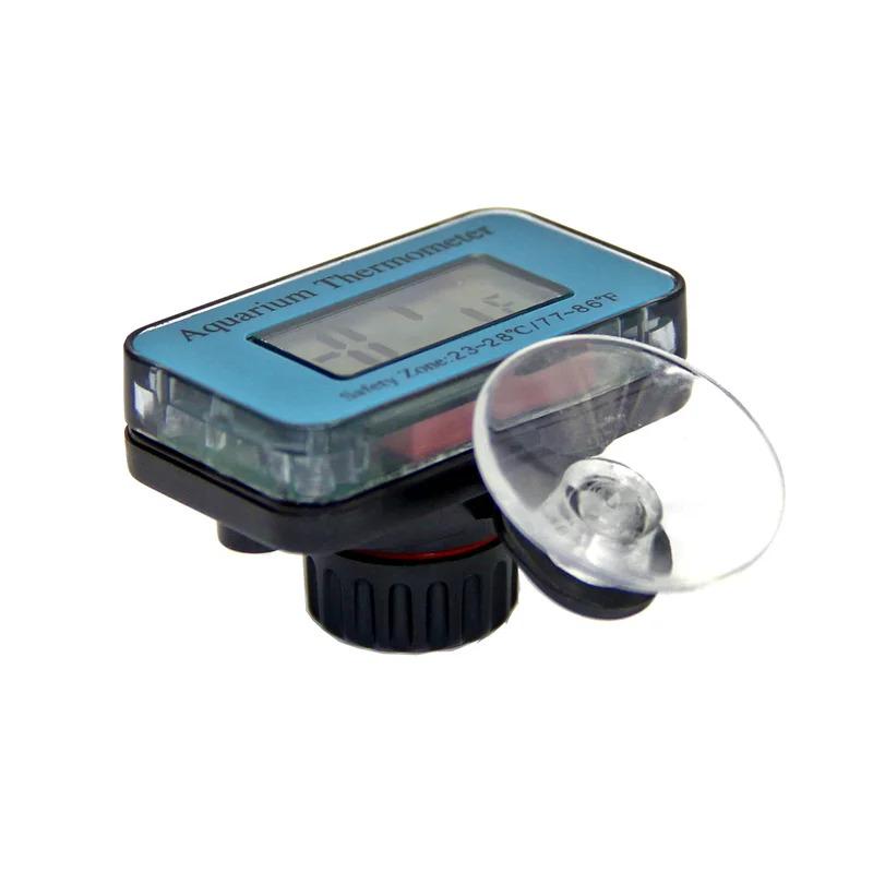 High quality fish tank thermometer Moseko LCD digital display waterproof submersible aquarium temperature meter range: -50C ~ 70C, 1 PCs 2