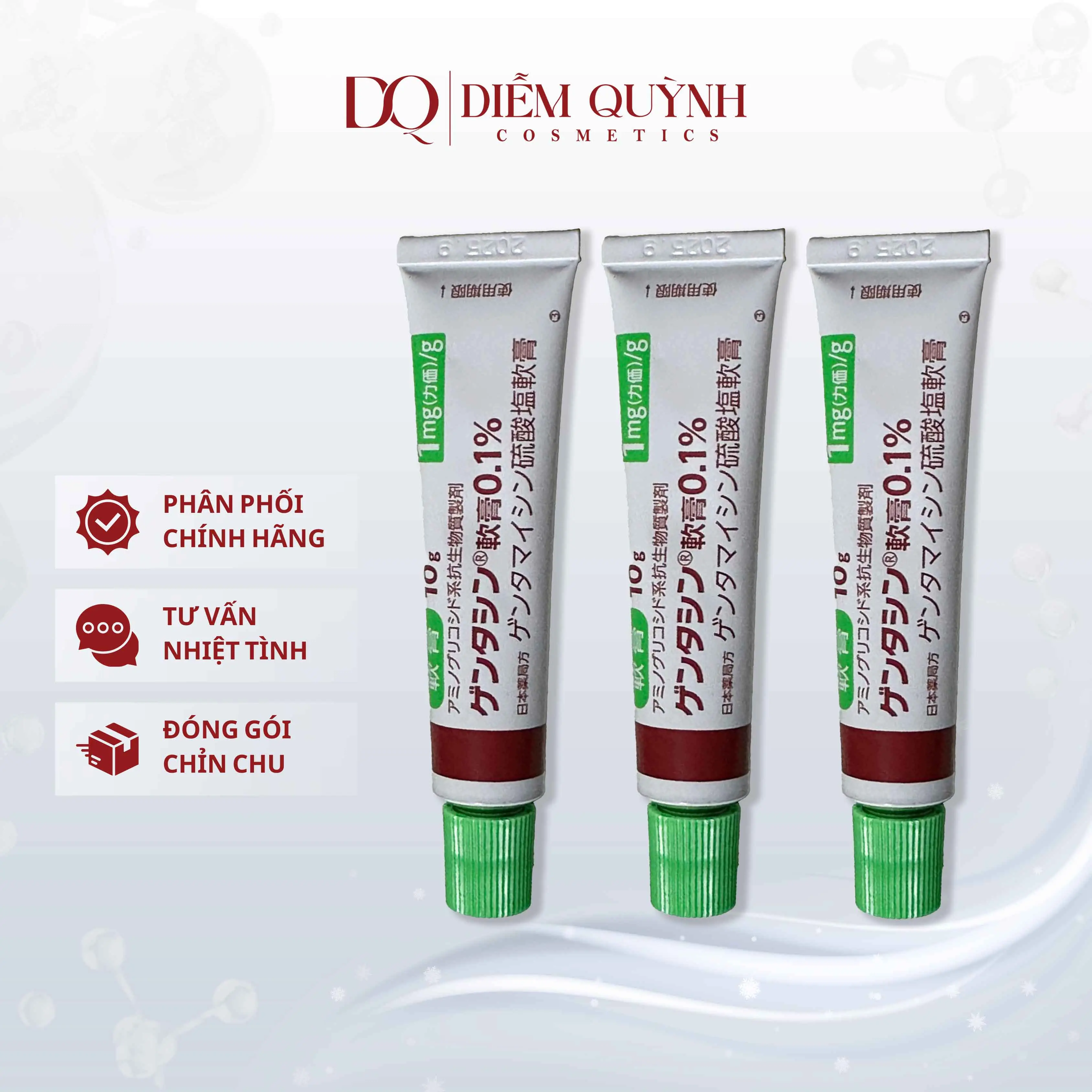 Kem sẹo Gen tacin Nhật Bản tuýp 10g, Kem chấm mun Dalacin Nhật Bản tuýp 10g